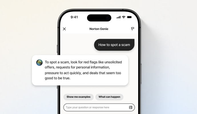 Norton Genie AI-driven assistent – produktbild av Norton Genie